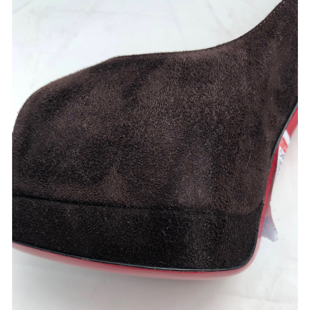 New Christian Louboutin Palais Royal Brown SZ 36.5 - Picture 7 of 8